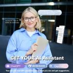 Bluetooth Smart Glasses with AI Translation and Speakers