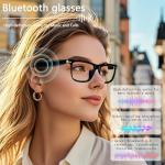 Bluetooth Smart Glasses with AI Translation and Speakers