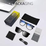 Fecoul Bluetooth Smart Glasses with UV400 Lenses