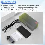 Padom Smart Glasses with Audio & Bluetooth