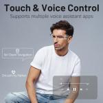 QJF Smart Sunglasses with Bluetooth and Polarized Lenses