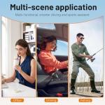 QJF Smart Sunglasses with Bluetooth and Polarized Lenses