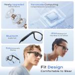 Bluetooth Smart Glasses with Photochromic Lenses