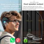 Jawploy Bluetooth Smart Glasses with UV Protection
