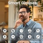 Bluetooth Audio Smart Glasses with Voice Control