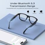 Bluetooth Smart Glasses with Photochromic Lenses