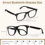 Bluetooth Audio Smart Glasses with Voice Control