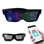 Custom LED Smart Glasses with Bluetooth Control
