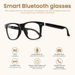 Bluetooth Audio Smart Glasses with Voice Control
