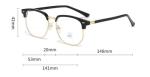 Shiratori Retro Blue Light Blocking Glasses