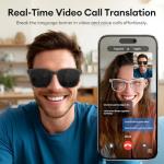 Smart Glasses with 144 Language Translation Features