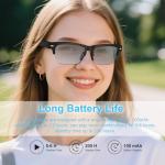 GenXenon Bluetooth Smart Glasses with Music Speakers