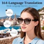 AI Smart Glasses for Translation, Calls, and Music