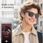 Bluetooth Smart Sunglasses with AI Translation and Voice Control