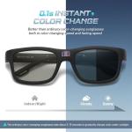 Paleshy Auto-Tinting Polarized Smart Glasses