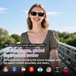 HAIXINDA AI Smart Glasses with Real-Time Translation