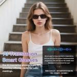 HAIXINDA AI Smart Glasses with Real-Time Translation
