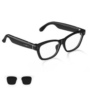 AI Smart Glasses with HD Camera and Voice Control