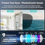 AI Translation Smart Glasses with Color-Changing Lenses