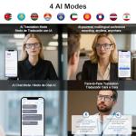 HAIXINDA AI Smart Glasses with Real-Time Translation