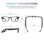 HAIXINDA AI Smart Glasses with Real-Time Translation