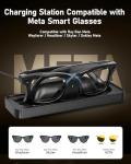 Fast Charging Dock for Ray-Ban & Oakley Smart Glasses