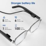 LVTEL Bluetooth Smart Glasses with Photochromic Lenses
