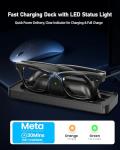 Fast Charging Dock for Ray-Ban & Oakley Smart Glasses