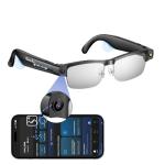 Smart Camera Glasses with Bluetooth and 4K Video