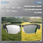 Smart Camera Glasses with Bluetooth and 4K Video