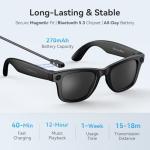 AI Smart Glasses with 2K HD Camera and Voice Control