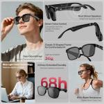Monster Smart Glasses with Bluetooth and UV Protection