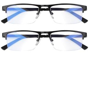 Anourney Blue Light Blocking Half Frame Glasses