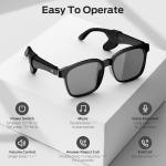 Monster Smart Glasses with Bluetooth and UV Protection