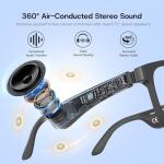 VIHIMAI Bluetooth Smart Glasses with Polarized Lenses