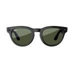 Meta Ray-Ban Smart Glasses, Gloss Black/Green G15