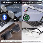 AI Smart Glasses with Bluetooth Audio & Translation