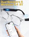 AI Bluetooth Smart Glasses with Audio Translation