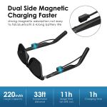 Bluetooth Smart Glasses with Polarized Sunglasses and Speakers