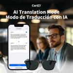 Bluetooth Smart Glasses with Polarized Sunglasses and Speakers