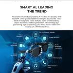 AI Smart Glasses with Camera for iOS and Android
