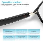 AI Smart Glasses, Open Ear, Bluetooth 5.4 Waterproof