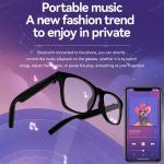 AI Bluetooth Smart Glasses with Translator and Recording