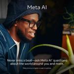 Ray-Ban Meta Wayfarer Smart Glasses, Shiny Black