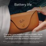 Ray-Ban Meta Wayfarer Smart Glasses, Shiny Black