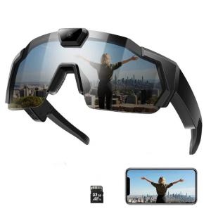 HD Camera Glasses for Action Sports, 32GB