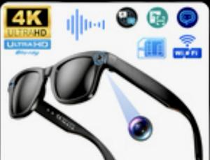 2025 4K Ultra HD Smart Sunglasses with WiFi