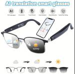 Bluetooth Smart Glasses with Speakers and Mic