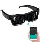 LED Smart Glasses with Bluetooth and App Control