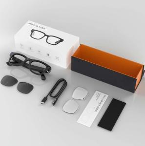 1080p Smart Glasses with Bluetooth Audio & AI
